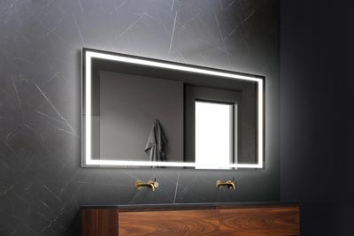 Scott Architectural Illuminated Mirror