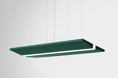 LightArt Acoustic Wing pendant luminaire